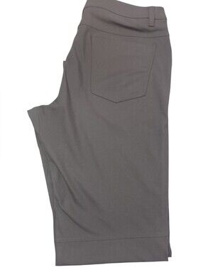 lululemon Commission athletica Men's Charcoal Flat-Front Performance Pant